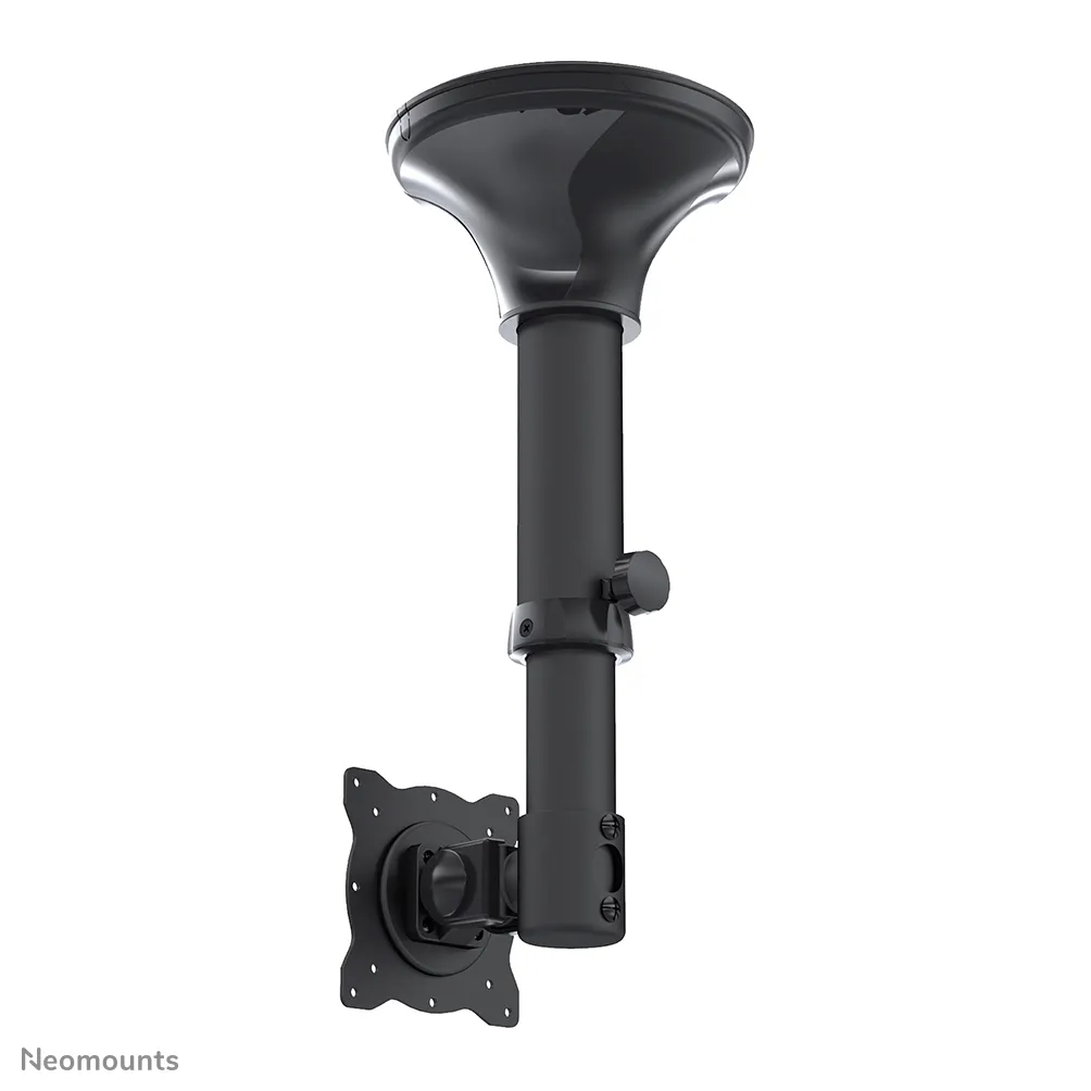 Neomounts FPMA-C025BLACK Support de plafond pour écran de 10-30" - h37-47 cm - inclinable - Support Fixe & Mobile - visuel 3