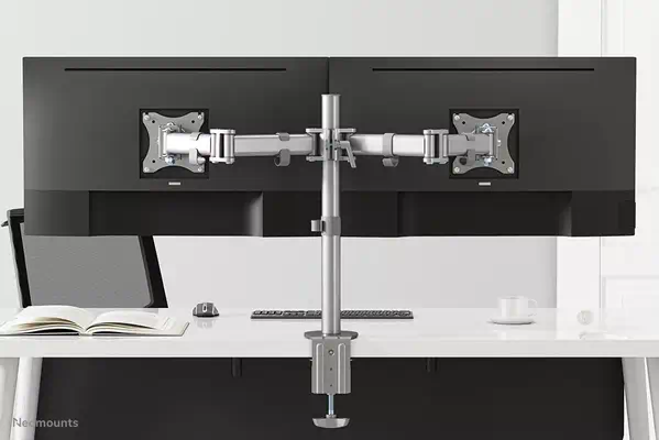 Neomounts NM-D135DSILVER Support d'écran à fixer 10-27" - Support Fixe & Mobile - visuel 5