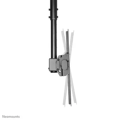 Neomounts NM-C440BLACK Support de plafond pour écran 32-60" - h56-91 cm - Support Fixe & Mobile - visuel 5