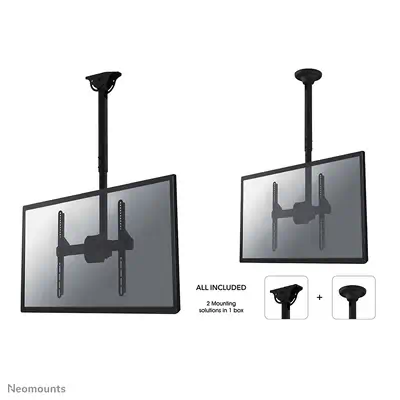 Achat NEOMOUNTS NeoMounts Flat screen ceiling mount 32 - sur hello RSE - visuel 7