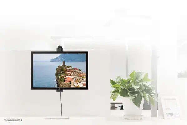 Neomounts FPMA-CH100BLACK Support d'écran à fixer 10-30" - pour le mur de séparation - rotatif - Support Fixe & Mobile - visuel 8