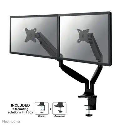 Vente NEOMOUNTS NM-D750DBLACK flat screen desk mount Neomounts au meilleur prix - visuel 4