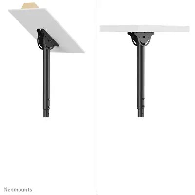 Neomounts NM-C440DBLACK Support de plafond pour double écran 32-60" - h56-91 cm - Support Fixe & Mobile - visuel 9