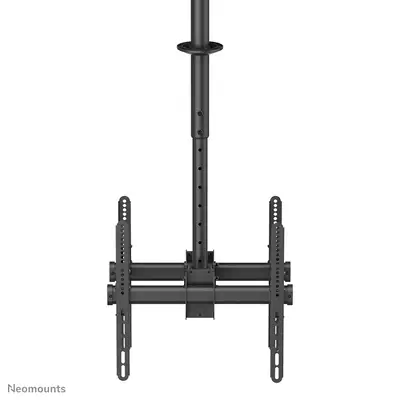 Neomounts NM-C440DBLACK Support de plafond pour double écran 32-60" - h56-91 cm - Support Fixe & Mobile - visuel 4