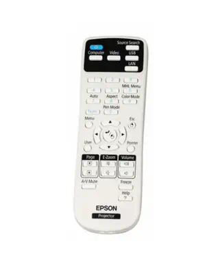 Epson 1613717 télécommande Projecteur Appuyez sur les boutons - Accessoire Affichage - visuel 1