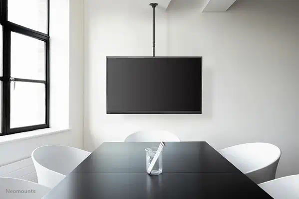 Neomounts FPMA-C340BLACK Support de plafond pour écran de 32-75" - h106-156 cm - Support Fixe & Mobile - visuel 10