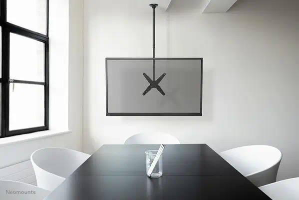 Neomounts FPMA-C340BLACK Support de plafond pour écran de 32-75" - h106-156 cm - Support Fixe & Mobile - visuel 9