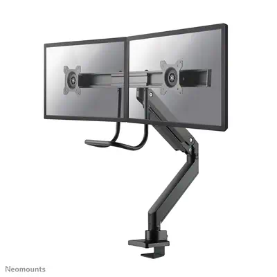 Neomounts NM-D775DXBLACK Support d'écran à fixer 10-32" - ressort à gaz - Topfix - arrêt 180° - Support Fixe & Mobile - visuel 2