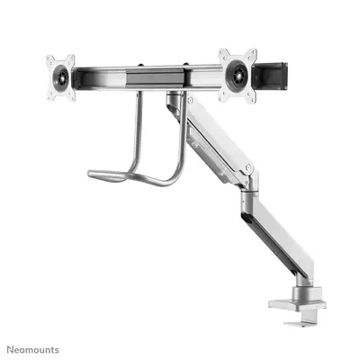 Neomounts NM-D775DXSILVER Support d'écran à fixer 10-32" - ressort à gaz - Topfix - arrêt 180° - Support Fixe & Mobile - visuel 4