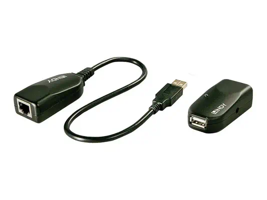 LINDY Cat.5 USB 2.0 Extender 50m 1 Port - Lindy - Câble divers - visuel 1
