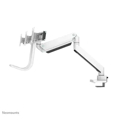 Neomounts NM-D775DX3WHITE Support d'écran à fixer 17-27" - ressort à gaz - Topfix - arrêt 180° - Support Fixe & Mobile - visuel 6