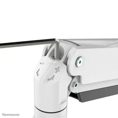 Neomounts NM-D775DX3WHITE Support d'écran à fixer 17-27" - ressort à gaz - Topfix - arrêt 180° - Support Fixe & Mobile - visuel 8