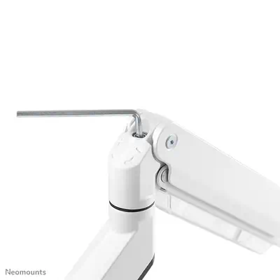 Neomounts NM-D775WHITEPLUS Support d'écran à fixer 10-49" - ressort à gaz - Topfix - arrêt 180° - Support Fixe & Mobile - visuel 10
