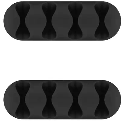 Microconnect CABLEMANA-16 range-câbles Sol Support de câbles Noir 2 pièce(s) - Rack et Armoire - visuel 1