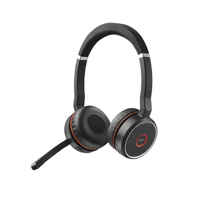Jabra Evolve 75 Casque Avec fil &sans fil Arceau Bureau/Centre d'appels Micro-USB Bluetooth Noir, Ro - Casque Micro - visuel 1