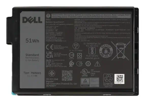 DELL DMF0C composant de laptop supplémentaire Batterie - Dell - visuel 1