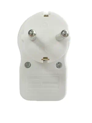 Microconnect GRUTIMER2 protection surtension Blanc 1 sortie(s) CA 230 V - Prise parafoudre - visuel 2