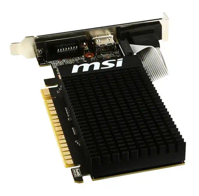 MSI GT 710 2GD3H LP carte graphique NVIDIA GeForce GT 710 2 Go GDDR3 - Carte graphique - visuel 5