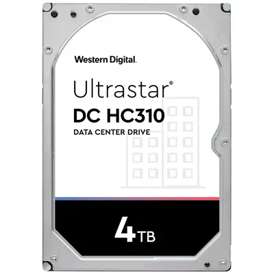 Western Digital Ultrastar DC HC310 disque dur 4 To 7200 tr/min 256 Mo 3.5" SAS - Disque dur Interne - visuel 1