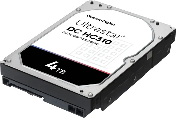 Western Digital Ultrastar DC HC310 disque dur 4 To 7200 tr/min 256 Mo 3.5" SAS - Disque dur Interne - visuel 4