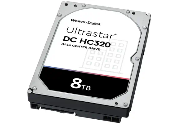 Western Digital Ultrastar DC HC320 disque dur 8 To 7200 tr/min 256 Mo 3.5" Série ATA III - Disque dur Interne - visuel 2