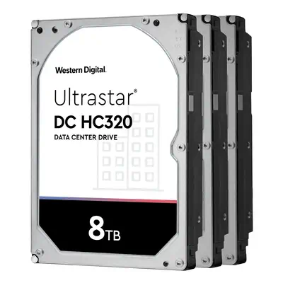 Western Digital Ultrastar DC HC320 disque dur 8 To 7200 tr/min 256 Mo 3.5" Série ATA III - Disque dur Interne - visuel 3