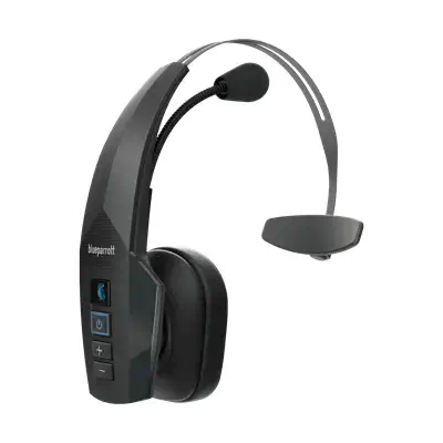 BlueParrott B350-XT Casque Avec fil Arceau Bureau/Centre d'appels Micro-USB Bluetooth Noir - Casque Micro - visuel 1