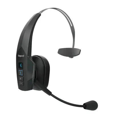 BlueParrott B350-XT Casque Avec fil Arceau Bureau/Centre d'appels Micro-USB Bluetooth Noir - Casque Micro - visuel 2