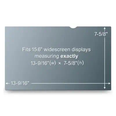 3M Le filtre de confidentialité PF15.6W - Protection d'écran et Filtre - visuel 4