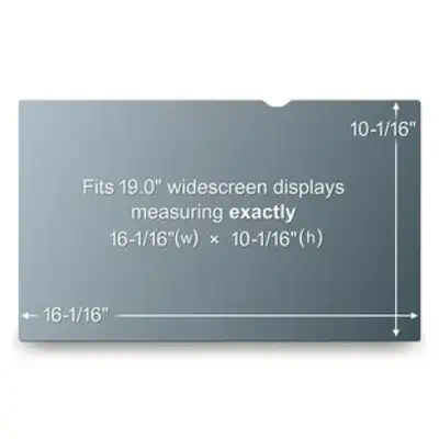 3M Le filtre de confidentialité PF19.0W - Protection d'écran et Filtre - visuel 4