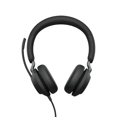 Jabra Evolve2 40 Casque Avec fil Arceau Bureau/Centre d'appels USB Type-C Bluetooth Noir - Casque Micro - visuel 1