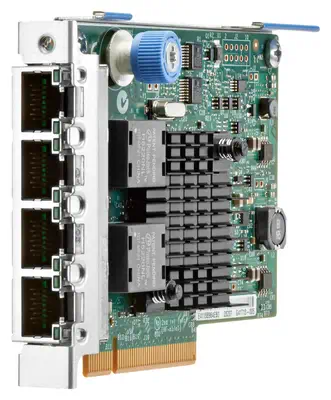 HPE Ethernet 1Gb 4-port FLR-T I350-T4V2 Adapter - Carte Réseau - visuel 1