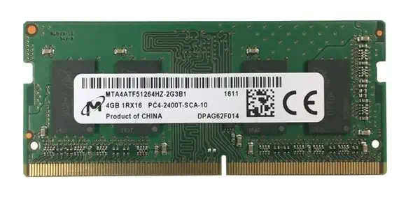 HP 855842-671 module de mémoire 4 Go 1 x 4 Go DDR4 260-pin SO-DIMM - Mémoire - visuel 1