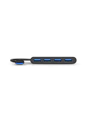 Port Designs 900121 hub & concentrateur USB 3.2 Gen 1 (3.1 Gen 1) Type-A 5000 Mbit/s Noir - Station d'accueil pour portable - visuel 2