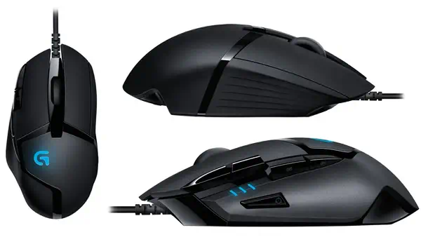 Logitech G 910-004070 souris Gaming Ambidextre USB Type-A Optique 4000 DPI - Souris - visuel 2