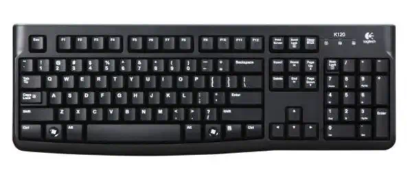 Logitech K120 for Business clavier USB Nordique Noir - Clavier - visuel 1