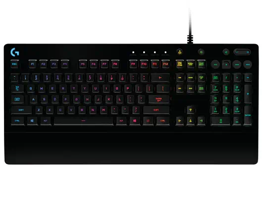 Logitech G 920-008087 clavier Gaming USB QWERTZ Allemand Noir - Clavier - visuel 1