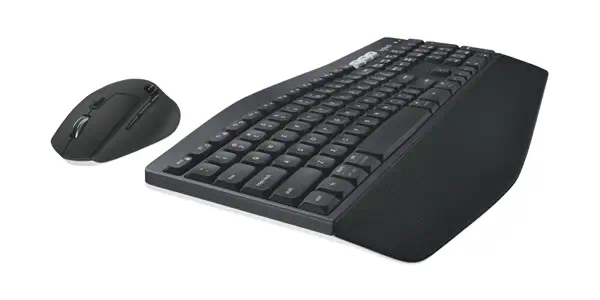 Logitech 920-008219 clavier Souris incluse Maison RF sans fil + Bluetooth QWERTY Anglais Noir - Pack Clavier, souris - visuel 2