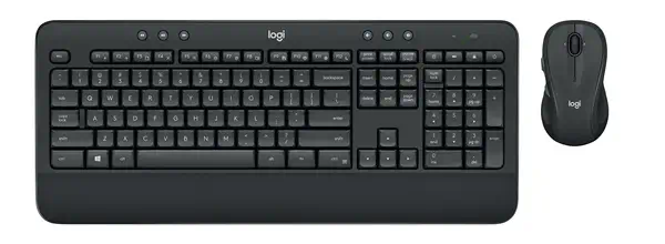 Logitech MK545 Advanced clavier Souris incluse Universel USB QWERTZ Allemand Noir - Pack Clavier, souris - visuel 1