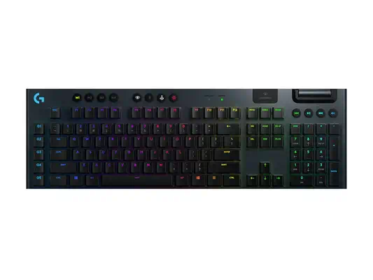 Logitech G 920-008907 clavier Gaming RF sans fil + Bluetooth QWERTY Nordique Noir - Clavier - visuel 3