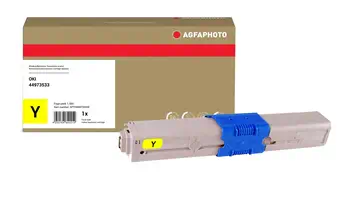 Revendeur officiel AgfaPhoto APTO44973533E Cartouche de toner 1 pièce(s) Compatible Jaune