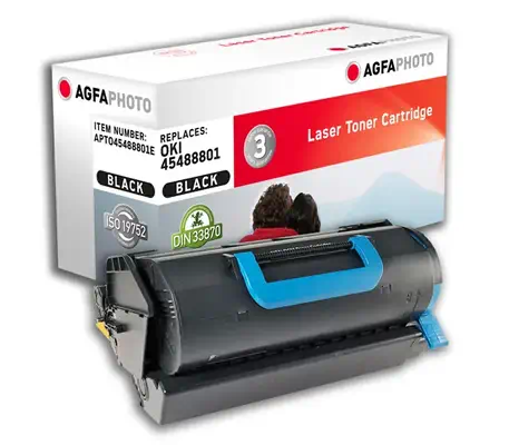 AgfaPhoto APTO45488801E Cartouche de toner 1 pièce(s) Compatible Noir - Toner - visuel 1
