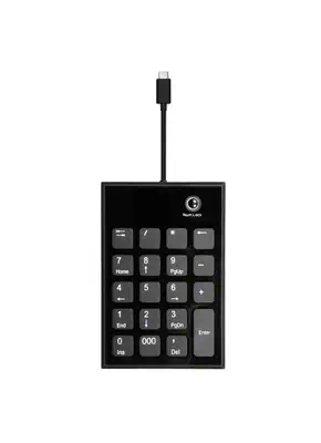 Port Designs 900801 clavier numérique Ordinateur portable USB Noir, Gris - Clavier - visuel 2