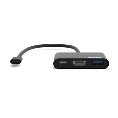 Port Designs Mini station d'accueil mobile 1 X 4K USB-C 3 périphériques 60W - Station d'accueil pour portable - visuel 9