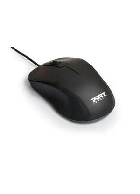 Port Designs 900400-PRO souris Bureau Ambidextre USB Type-A Optique 1000 DPI - Souris - visuel 3