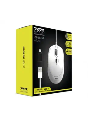 Port Designs 900712 souris Bureau Ambidextre USB Type-A 3600 DPI - Souris - visuel 3