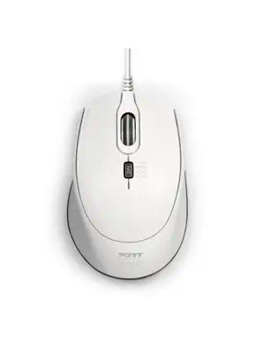 Port Designs 900712 souris Bureau Ambidextre USB Type-A 3600 DPI - Souris - visuel 1