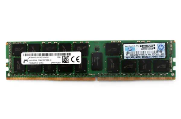 HP 16GB DDR4 2133MHz module de mémoire 16 Go 1 x 16 Go 288-pin DIMM ECC - Mémoire - visuel 1