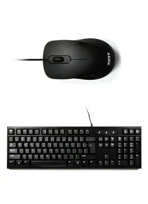 PORT DESIGNS Pack Keyboard + Mouse Budget - Wired - UK - Port Designs - Clavier - visuel 1