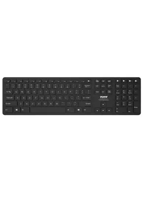 Port Designs 900903-UK clavier Bureau Bluetooth QWERTY Anglais britannique Noir - Pack Clavier, souris - visuel 4